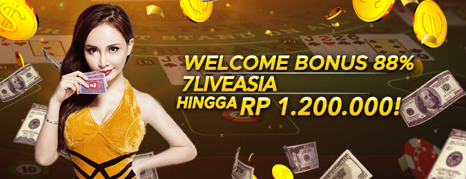 Welcome bonus 7liveasia